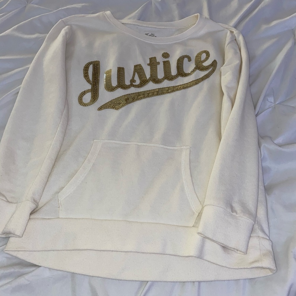 justice sweatshirt